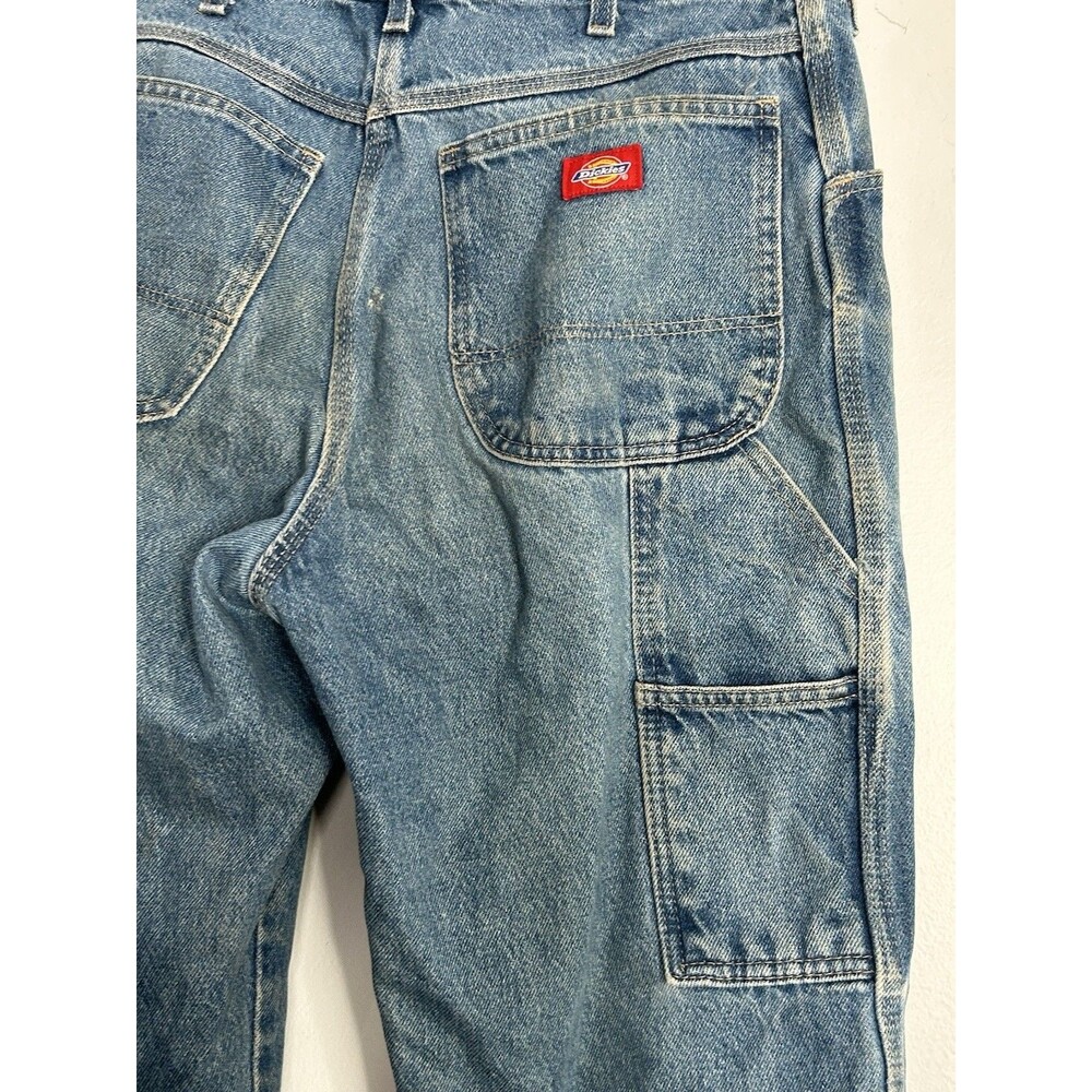 Vintage Y2K Dickies Carpenter Jeans Denim Workwear Mens 32X30 Grunge 516186 - Picture 3 of 5
